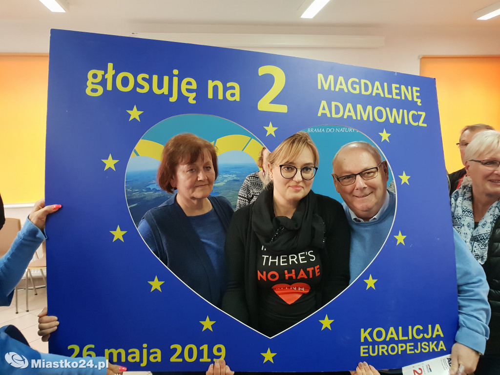  Magdalena Adamowicz spotkała się z mieszkańcami Miastka