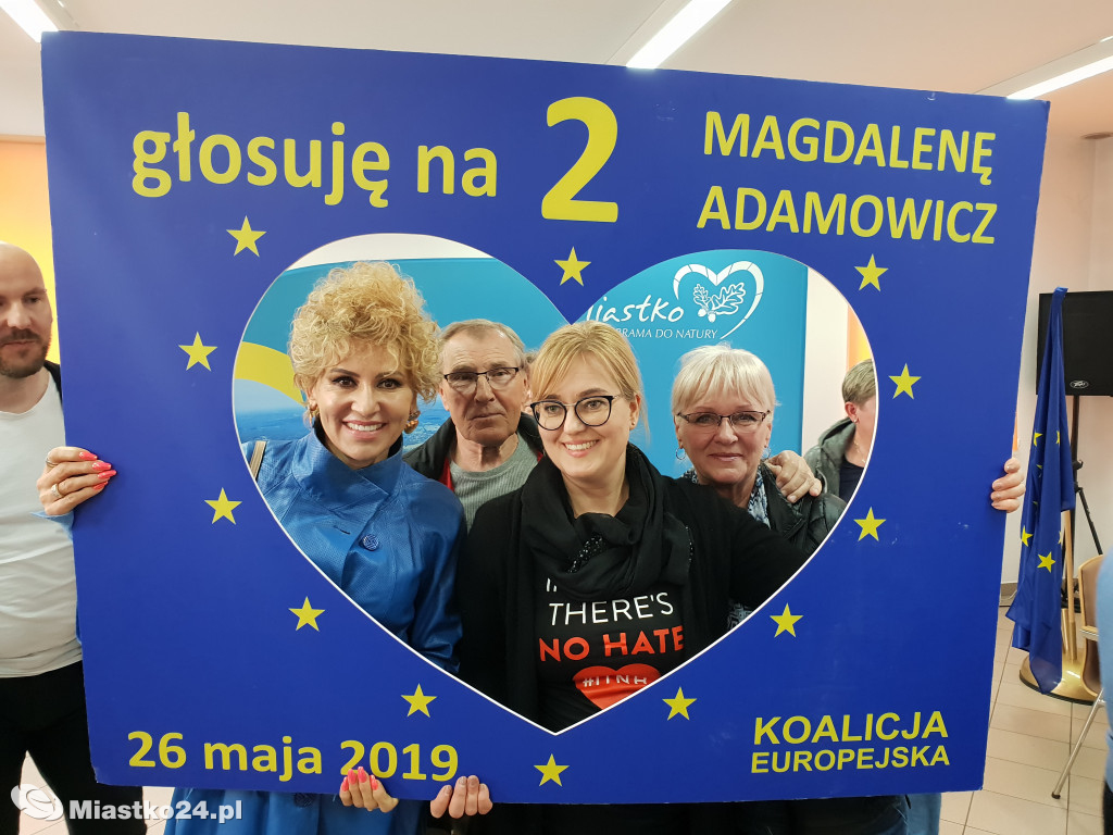 Magdalena Adamowicz spotkała się z mieszkańcami Miastka