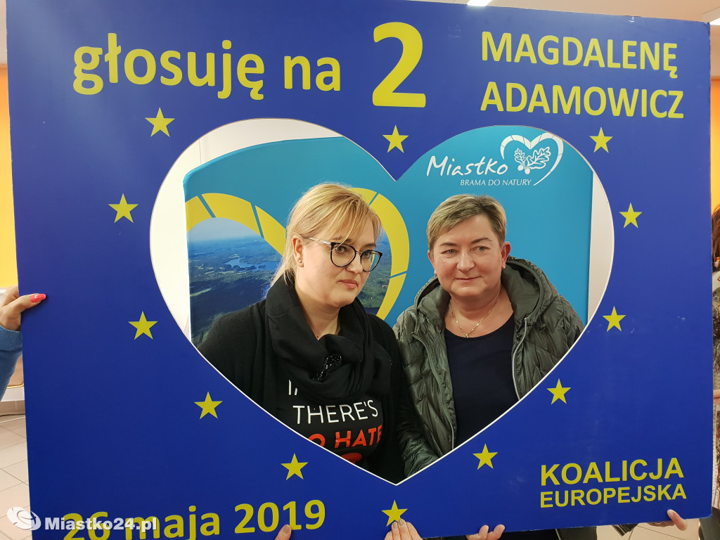  Magdalena Adamowicz spotkała się z mieszkańcami Miastka