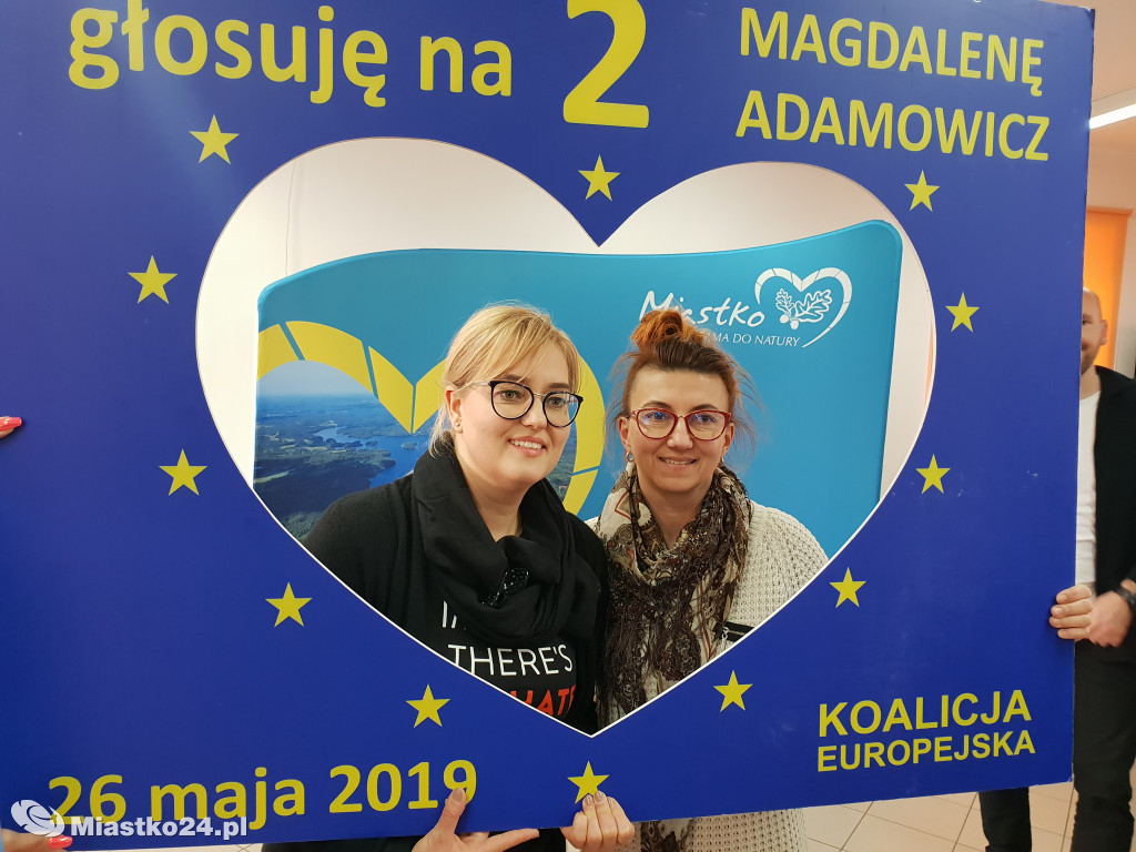  Magdalena Adamowicz spotkała się z mieszkańcami Miastka