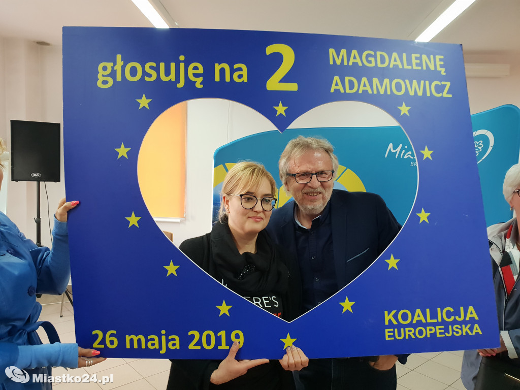 Magdalena Adamowicz spotkała się z mieszkańcami Miastka