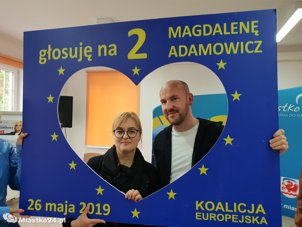  Magdalena Adamowicz spotkała się z mieszkańcami Miastka