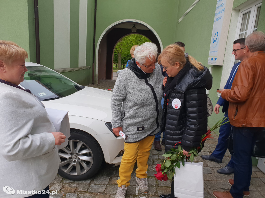  Magdalena Adamowicz spotkała się z mieszkańcami Miastka