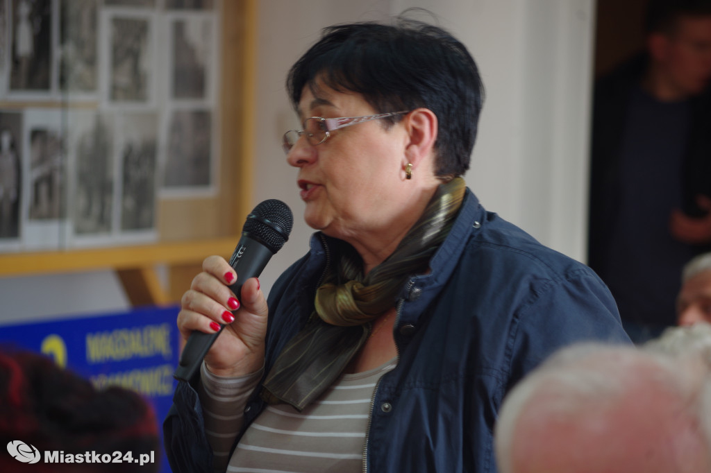  Magdalena Adamowicz spotkała się z mieszkańcami Miastka