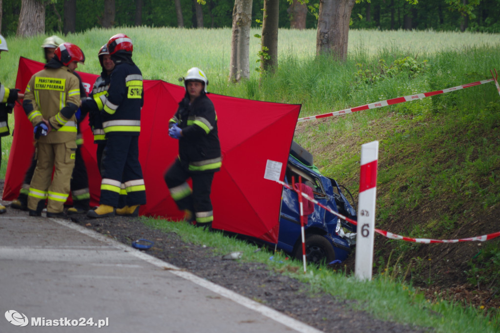 Śmiertelny wypadek na DK21. Nie żyje mieszkanka Człuchowa!