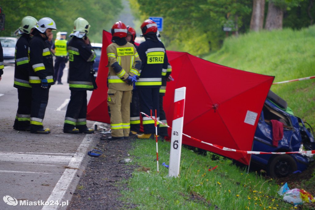 Śmiertelny wypadek na DK21. Nie żyje mieszkanka Człuchowa!