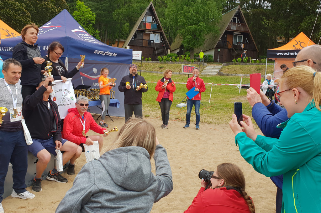 Puchar Nordic Walking i piękne nowofundlandy w Białym Borze