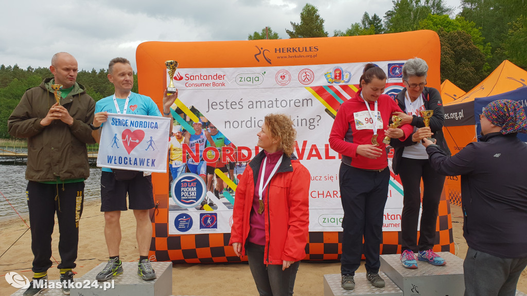 Puchar Nordic Walking i piękne nowofundlandy w Białym Borze