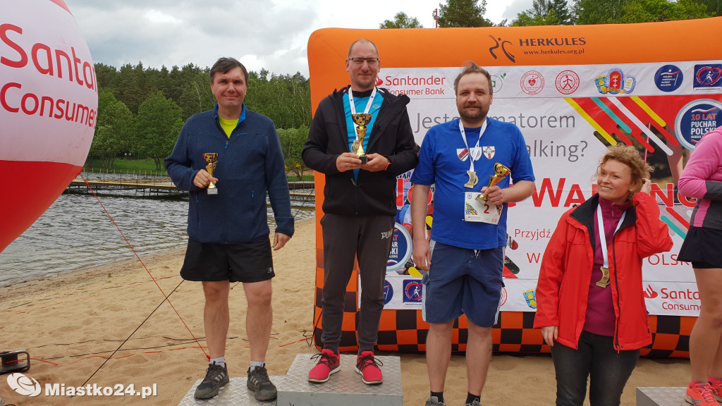 Puchar Nordic Walking i piękne nowofundlandy w Białym Borze