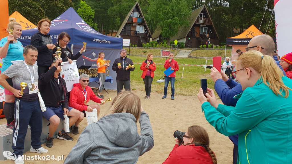 Puchar Nordic Walking i piękne nowofundlandy w Białym Borze