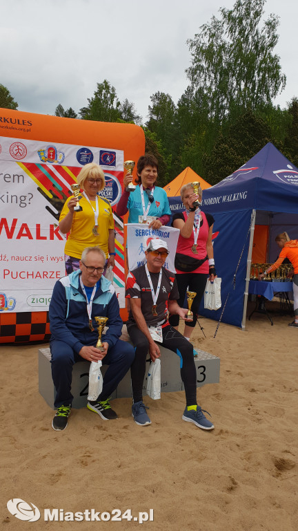 Puchar Nordic Walking i piękne nowofundlandy w Białym Borze