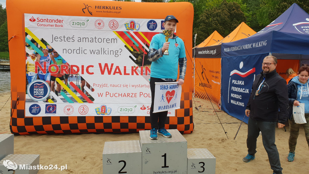 Puchar Nordic Walking i piękne nowofundlandy w Białym Borze
