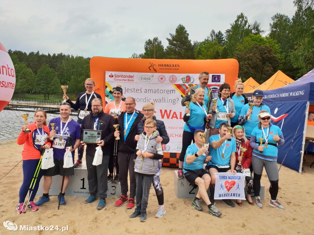 Puchar Nordic Walking i piękne nowofundlandy w Białym Borze