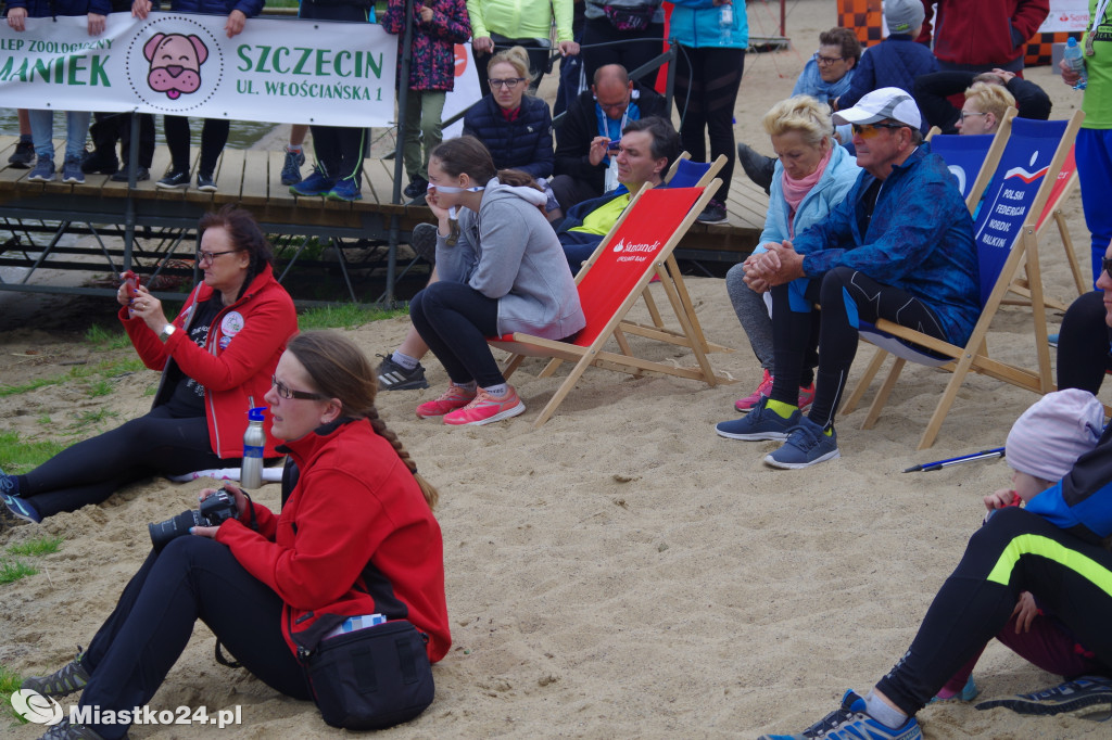Puchar Nordic Walking i piękne nowofundlandy w Białym Borze