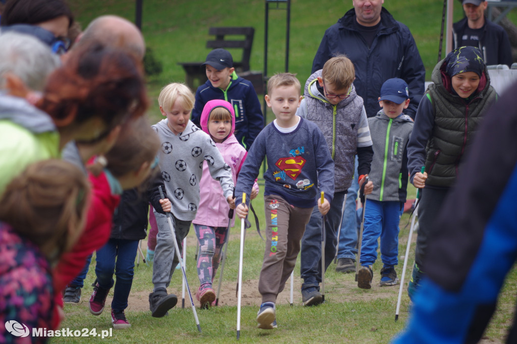 Puchar Nordic Walking i piękne nowofundlandy w Białym Borze