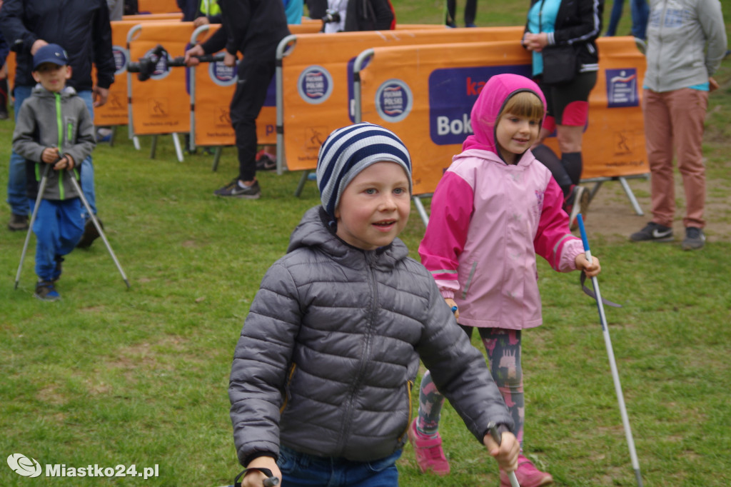 Puchar Nordic Walking i piękne nowofundlandy w Białym Borze
