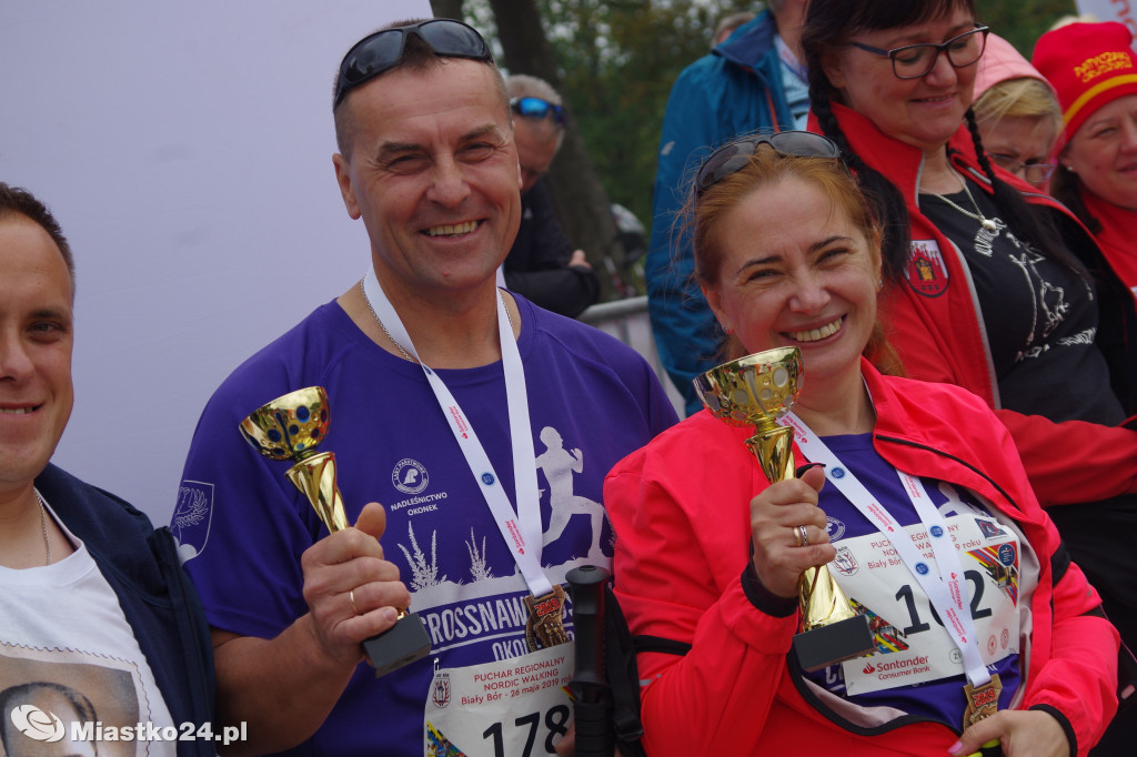 Puchar Nordic Walking i piękne nowofundlandy w Białym Borze
