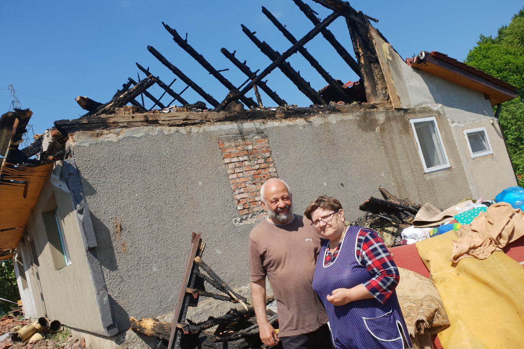 GROM Z NIEBA - tragedia pogorzelców z Kępin