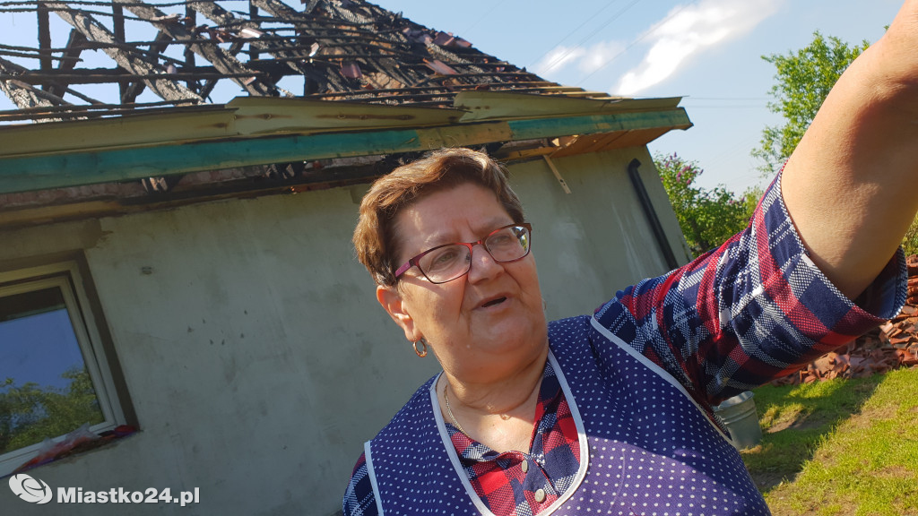 GROM Z NIEBA - tragedia pogorzelców z Kępin