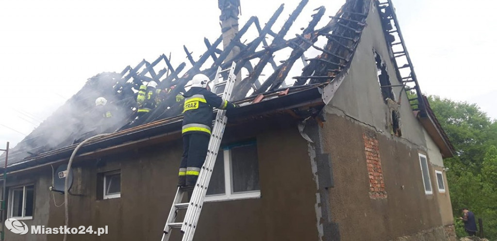 GROM Z NIEBA - tragedia pogorzelców z Kępin