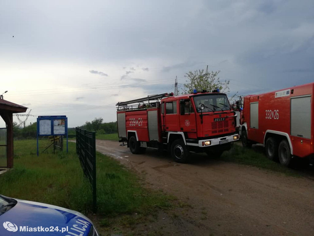 GROM Z NIEBA - tragedia pogorzelców z Kępin