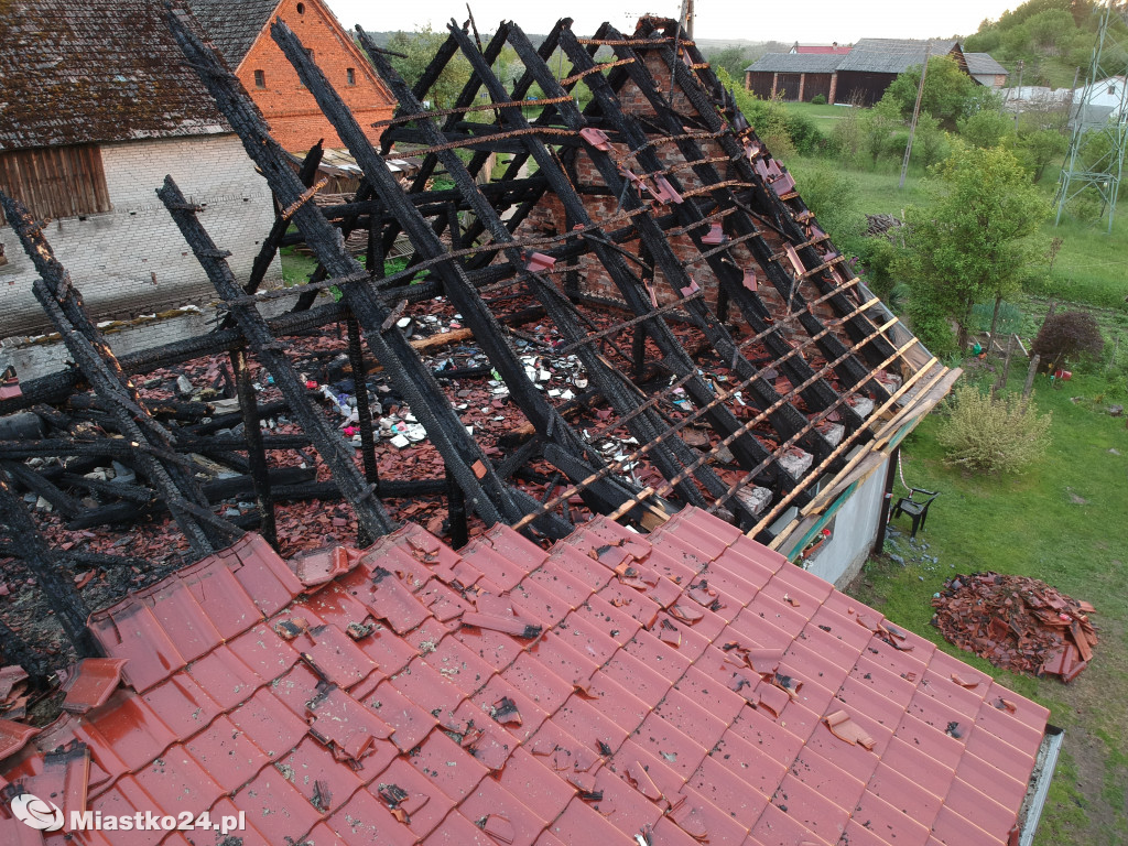 GROM Z NIEBA - tragedia pogorzelców z Kępin