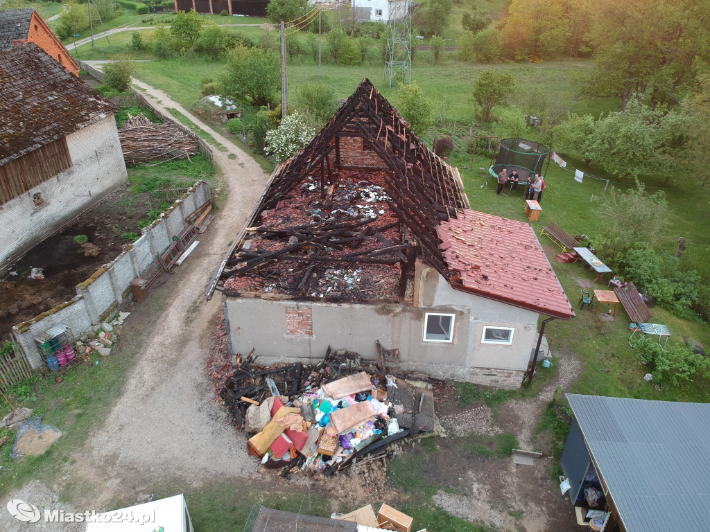 GROM Z NIEBA - tragedia pogorzelców z Kępin