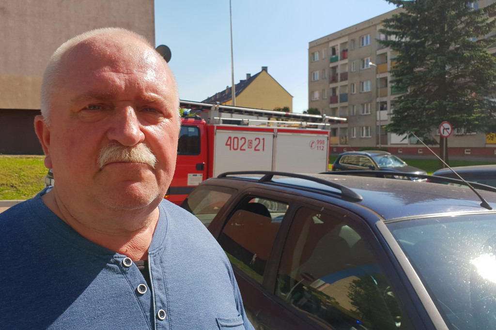 Strażak OSP potrącił chłopca z telefonem