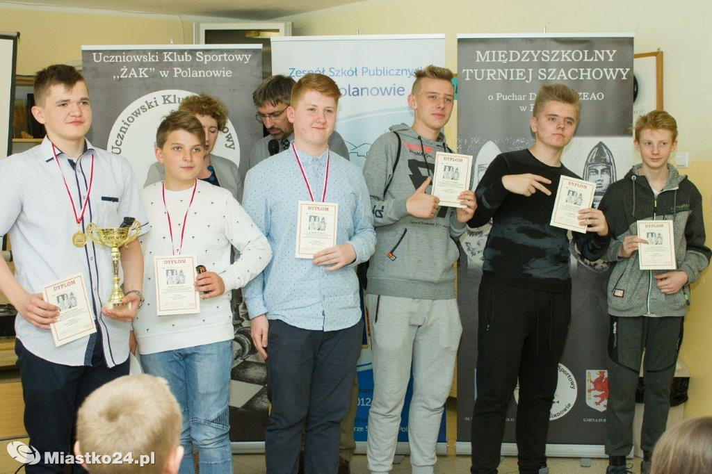 XVII Międzyszkolny Turniej Szachowy w Polanowie