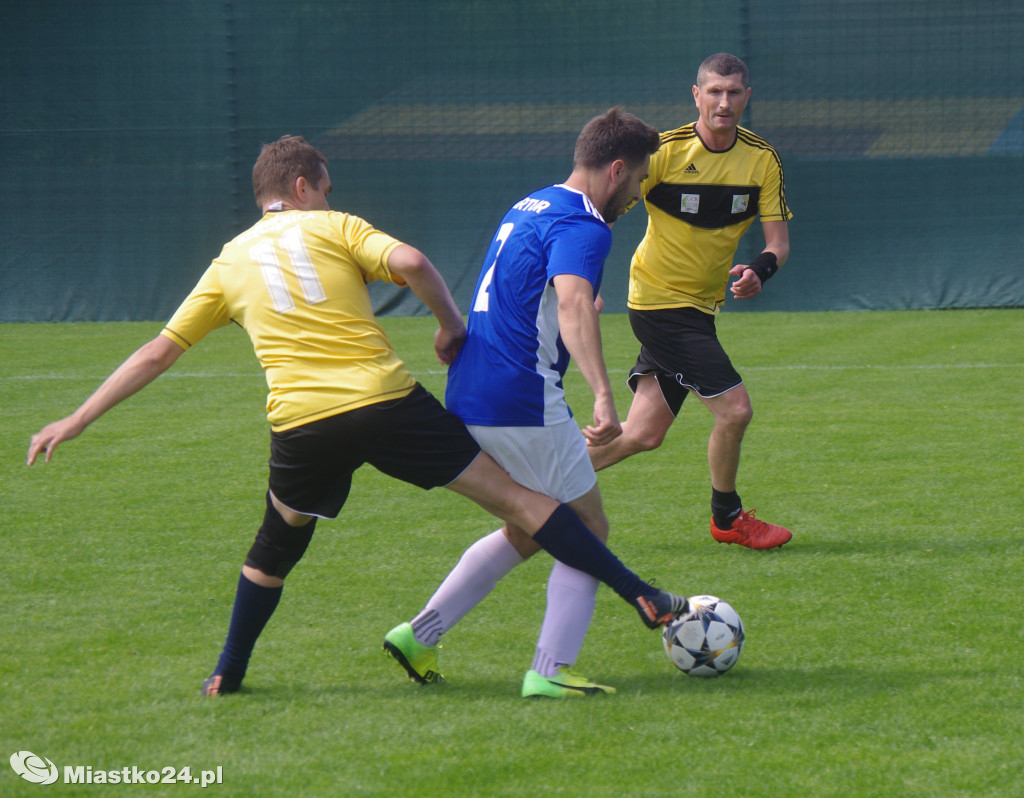 Turniej oldboyów na stadionie w Miastku
