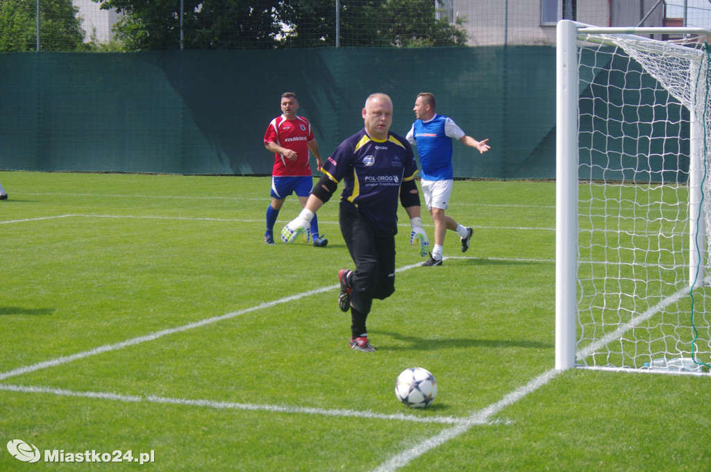 Turniej oldboyów na stadionie w Miastku