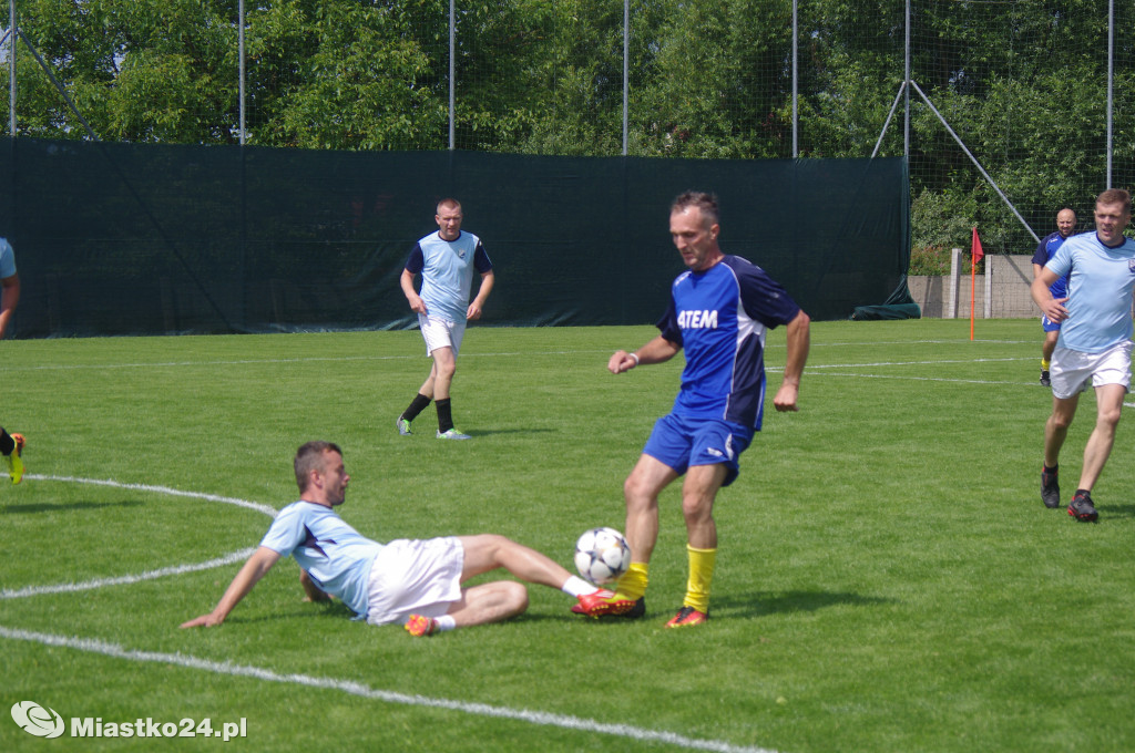 Turniej oldboyów na stadionie w Miastku