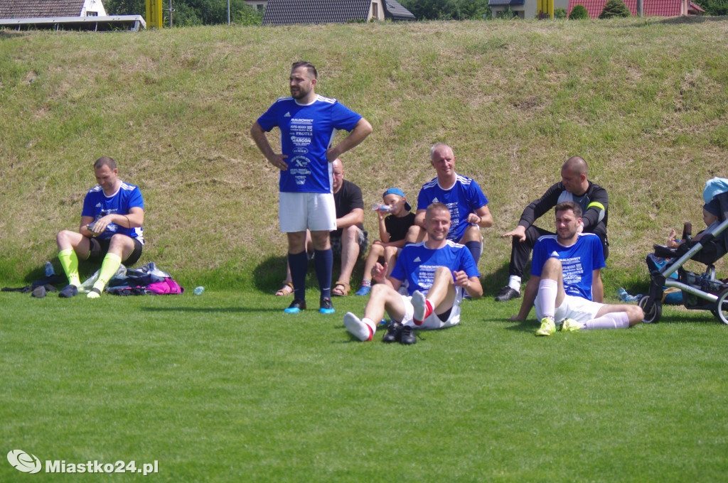 Turniej oldboyów na stadionie w Miastku