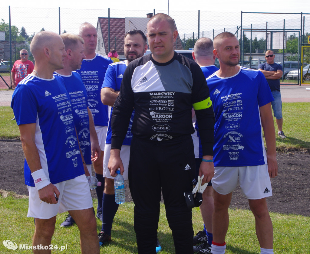 Turniej oldboyów na stadionie w Miastku