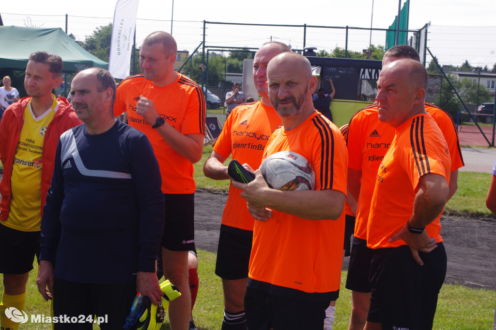 Turniej oldboyów na stadionie w Miastku
