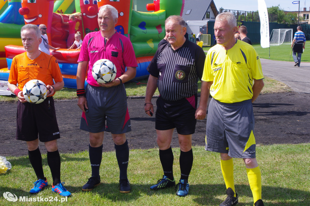 Turniej oldboyów na stadionie w Miastku