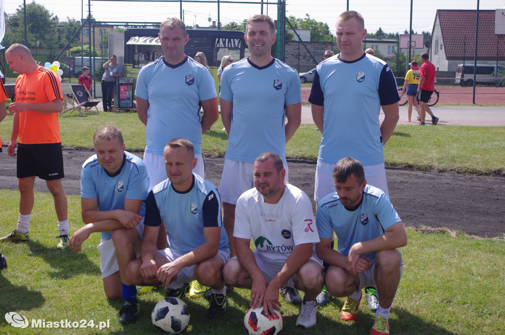 Turniej oldboyów na stadionie w Miastku