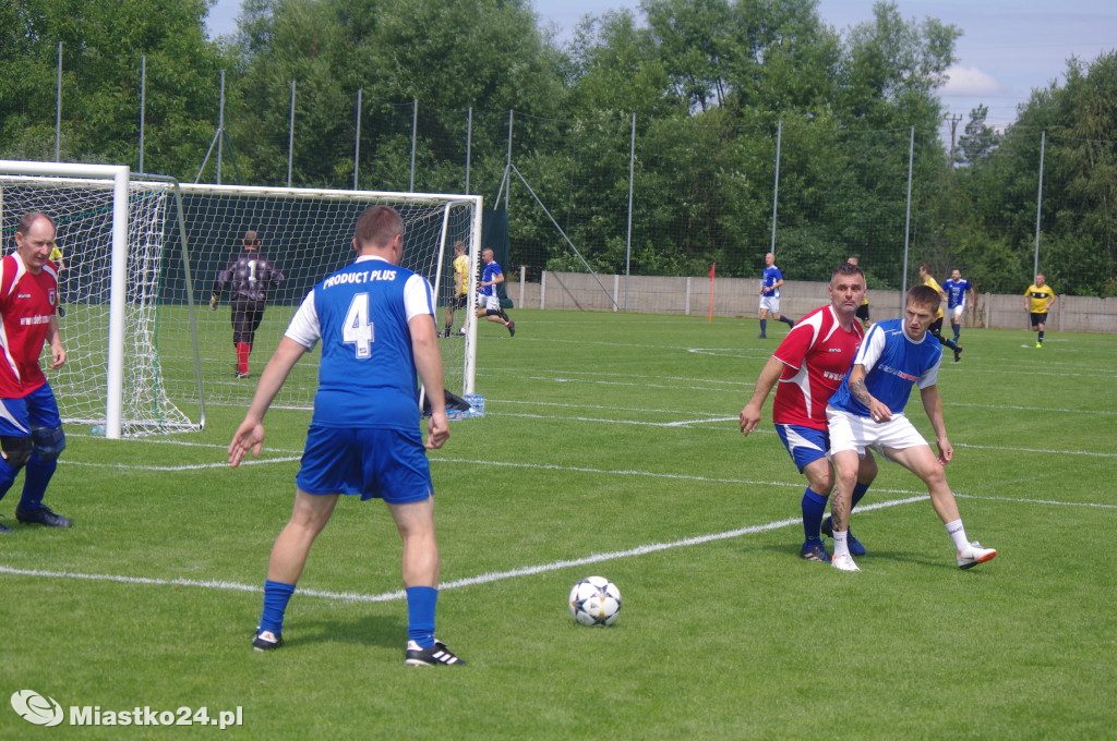 Turniej oldboyów na stadionie w Miastku