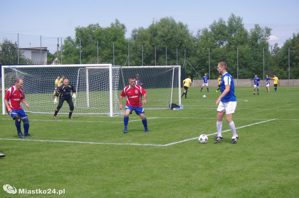 Turniej oldboyów na stadionie w Miastku
