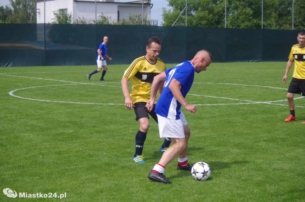 Turniej oldboyów na stadionie w Miastku