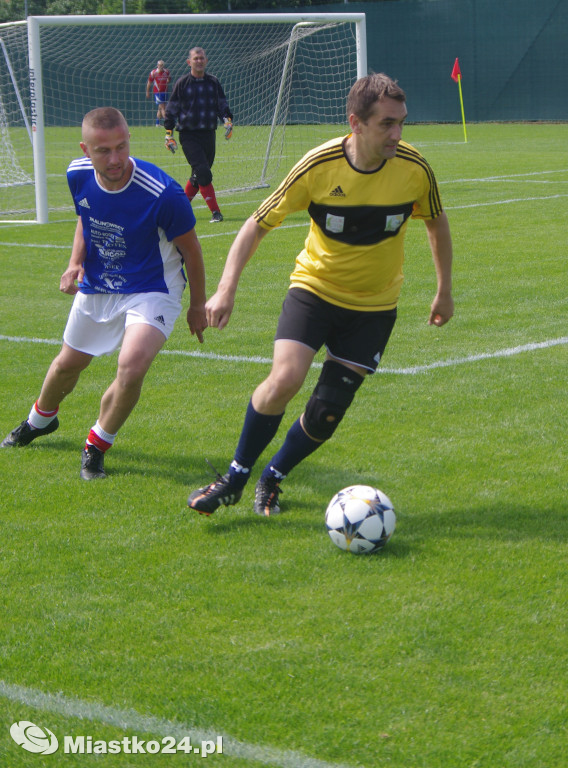 Turniej oldboyów na stadionie w Miastku