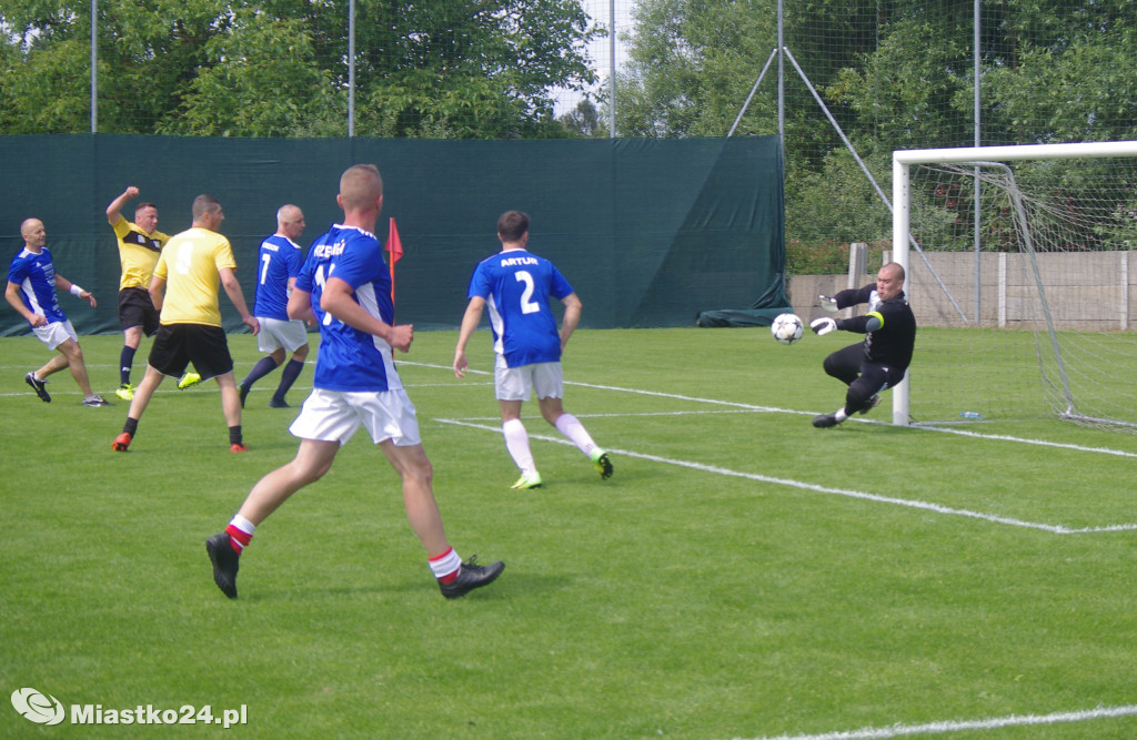 Turniej oldboyów na stadionie w Miastku