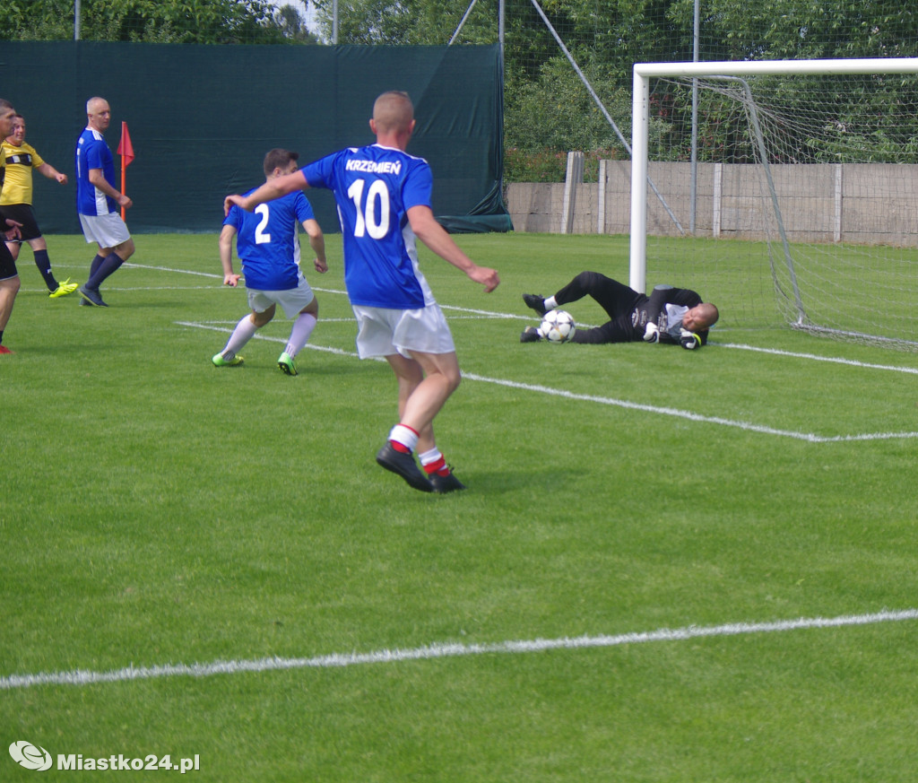 Turniej oldboyów na stadionie w Miastku