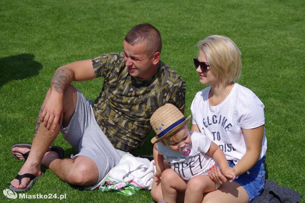 Turniej oldboyów na stadionie w Miastku