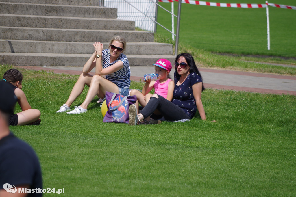 Turniej oldboyów na stadionie w Miastku