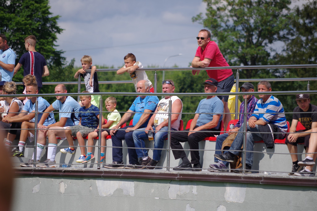 Turniej oldboyów na stadionie w Miastku
