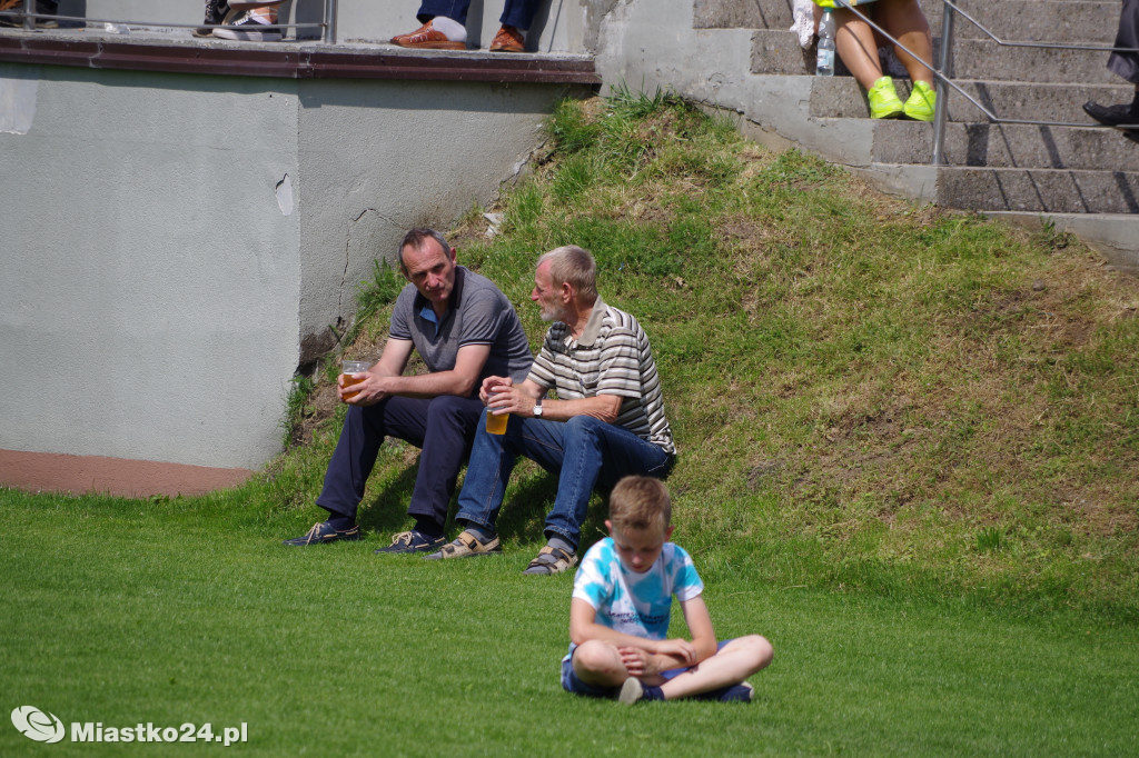 Turniej oldboyów na stadionie w Miastku