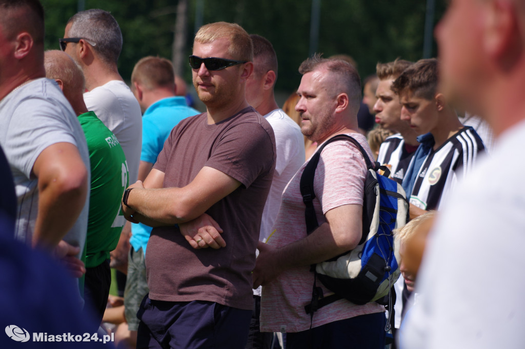 Turniej oldboyów na stadionie w Miastku