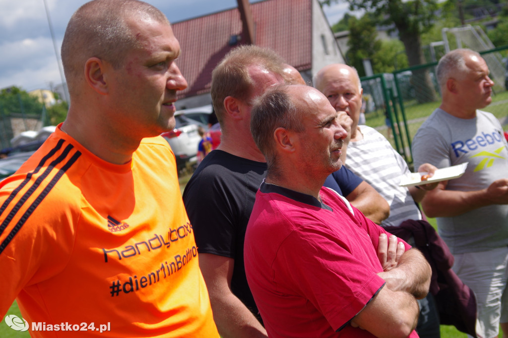 Turniej oldboyów na stadionie w Miastku