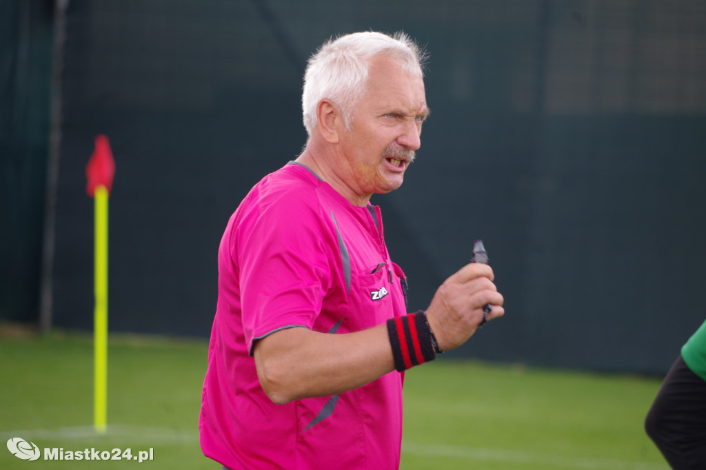 Turniej oldboyów na stadionie w Miastku